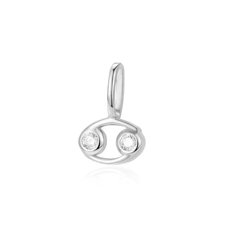 12 constellations Charm Pendant Handmade DIY Accessories DZ1694