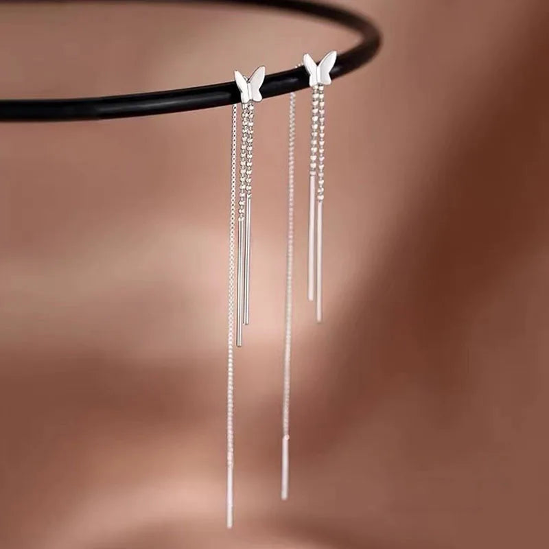 Long Tassel Party Gift Earring DS4007