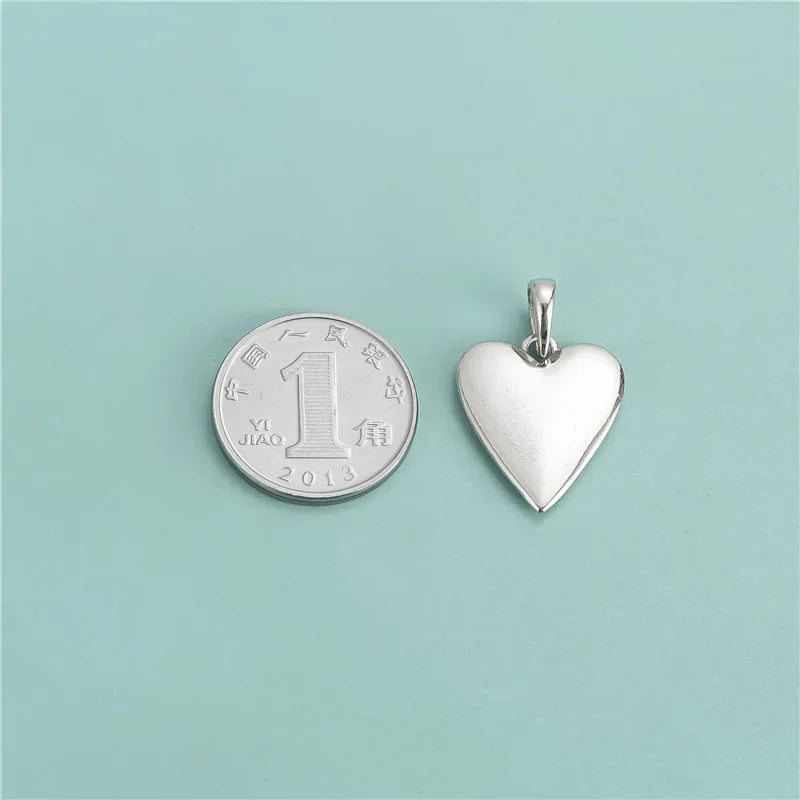 Sweet Glossy Heart Charm Pendant DZ704
