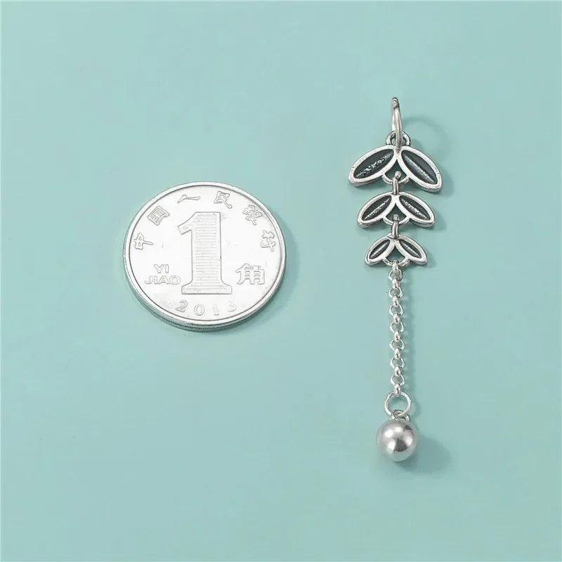 Leaves Tassel Chain Pendant HY510