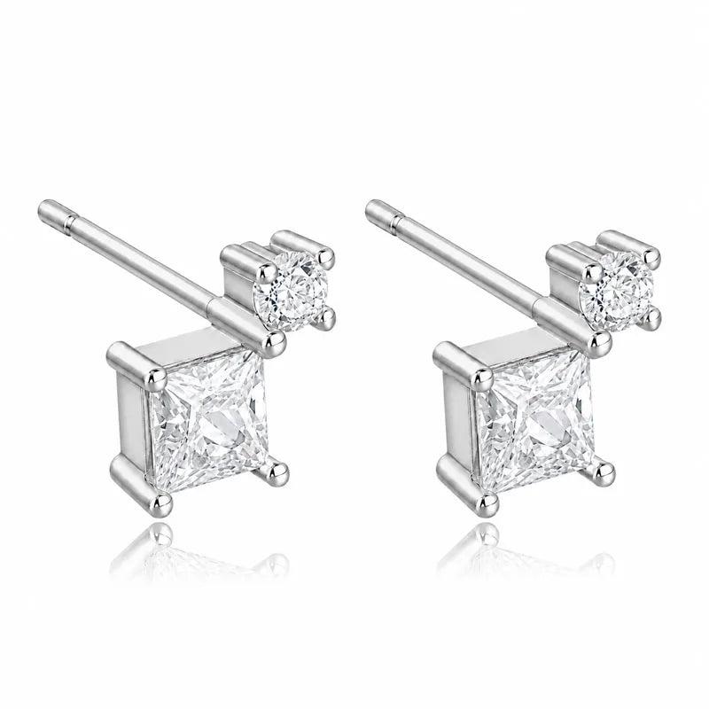 Stacked Colored Zircon Earrings DS4916