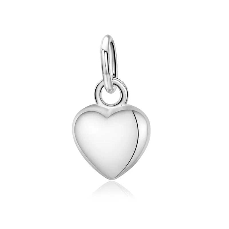 Heart Charm Pendant Handmade DIY Accessories Jewelry DZ75