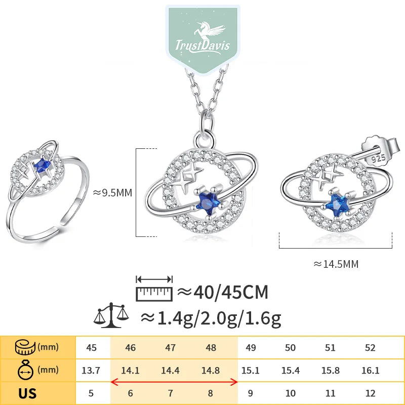Star Zircon Opening Ring DS3515
