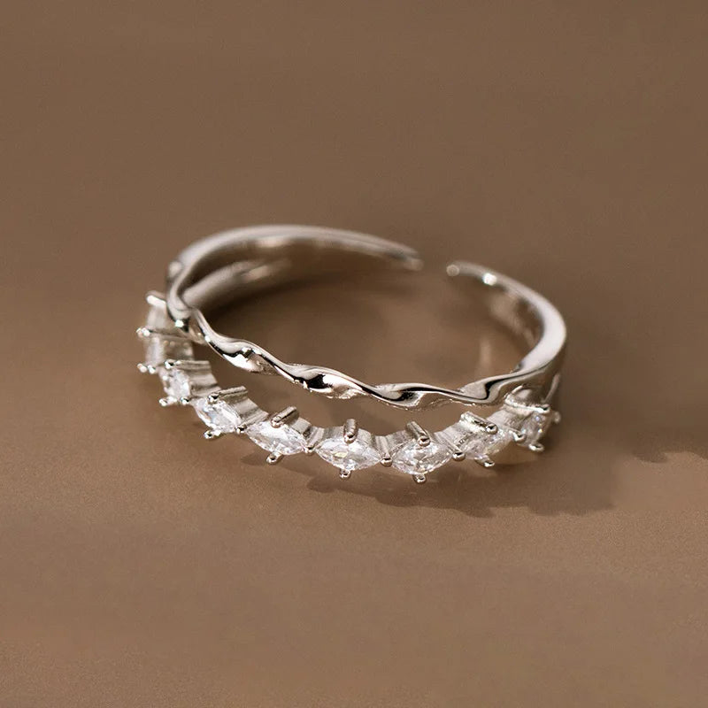 Double Layer Wave Rings DS3910