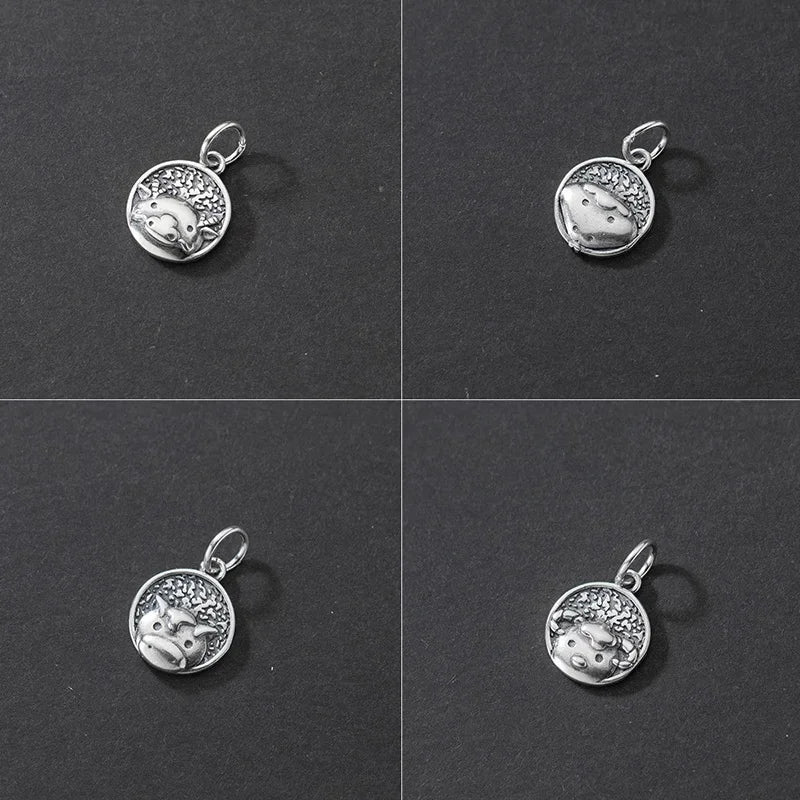 12 Sign Zodiac Pendant Handmade DIY Necklace Accessories Jewelry DZ813
