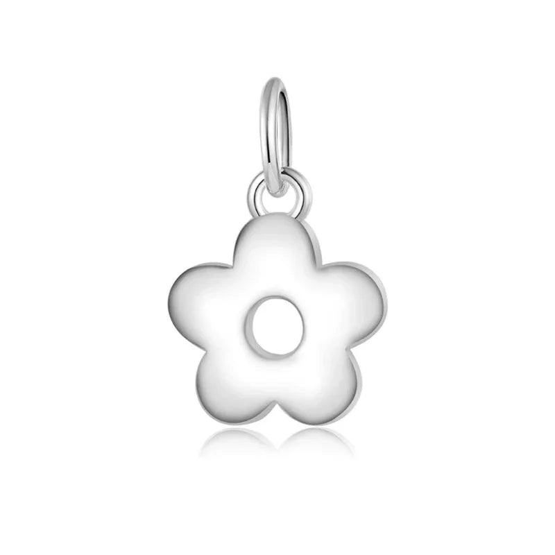 Flower Charm Pendant DIY Accessories Jewelry DZ1070