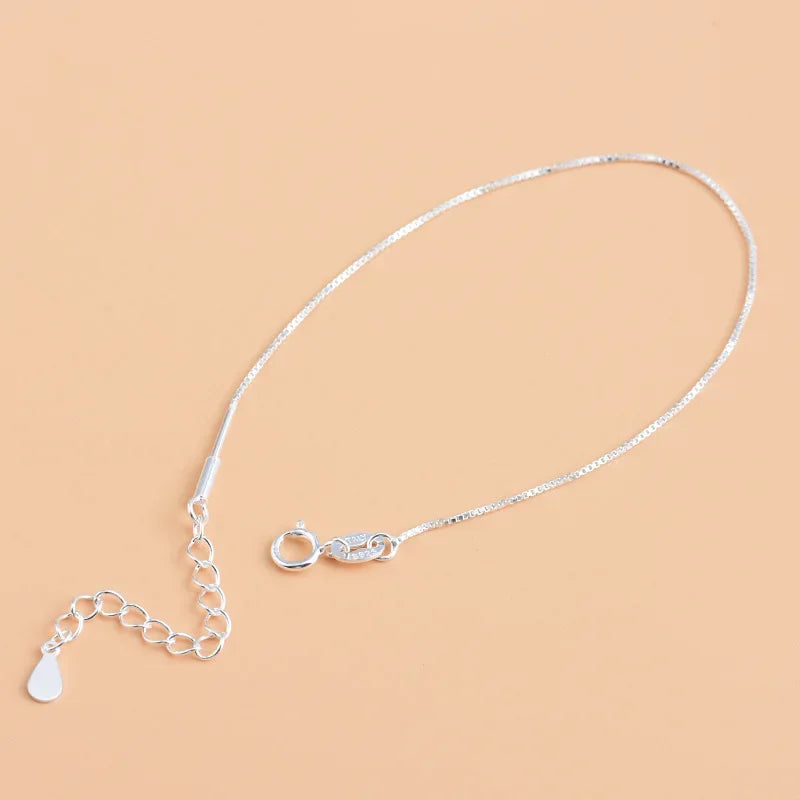 Box Chain Charms Fit Bracelet Screw DIY Accessories HY067