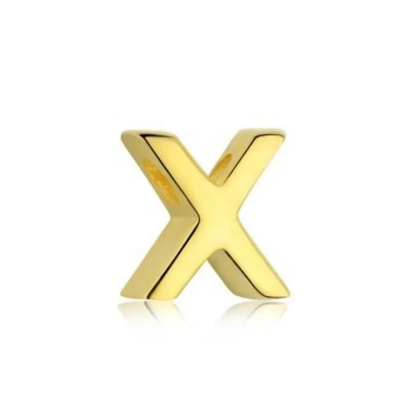 26 Letter Silver Necklace DA3148