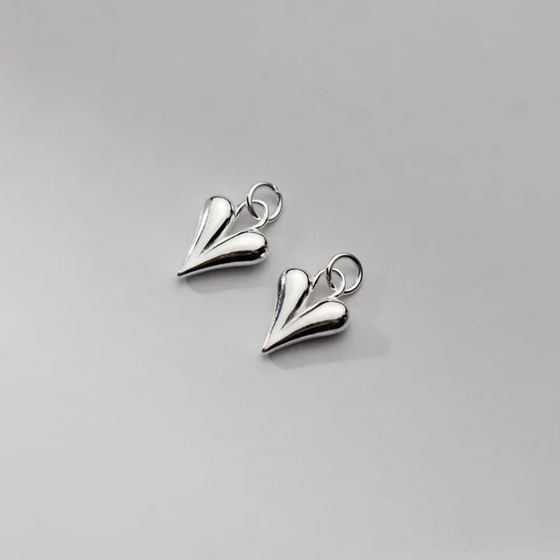 Heart Pendant DIY Necklace Accessories Jewelry HY948