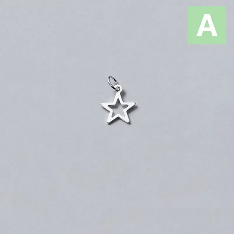 Star Charm Pendant DIY Accessories DZ209