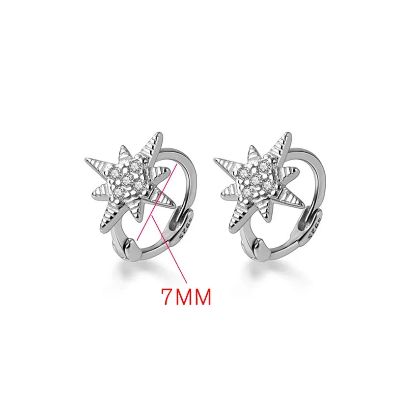 INS Star Mini Hoop Earring DA1601