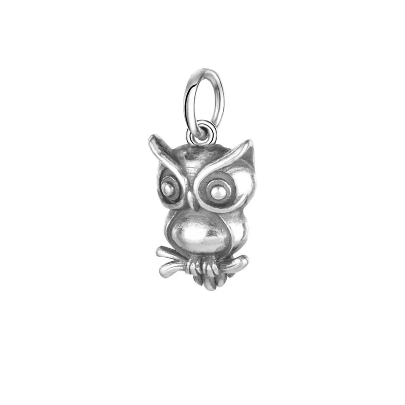 Animal Owl Charm Pendant DIY Accessories DZ98