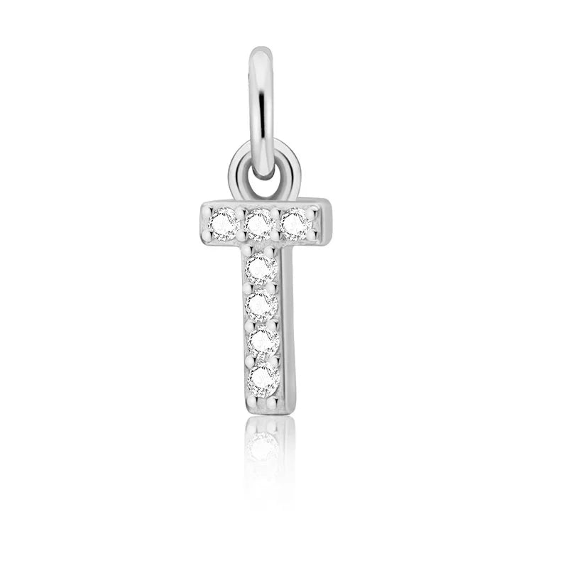 26 Letter Pendant Shiny Charm Pendant DIY Accessories Jewelry DZ423