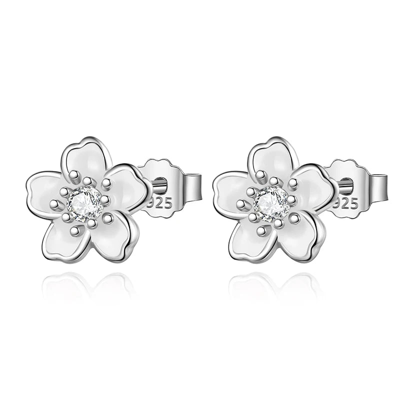 Flowers Stud Earrings DS4393