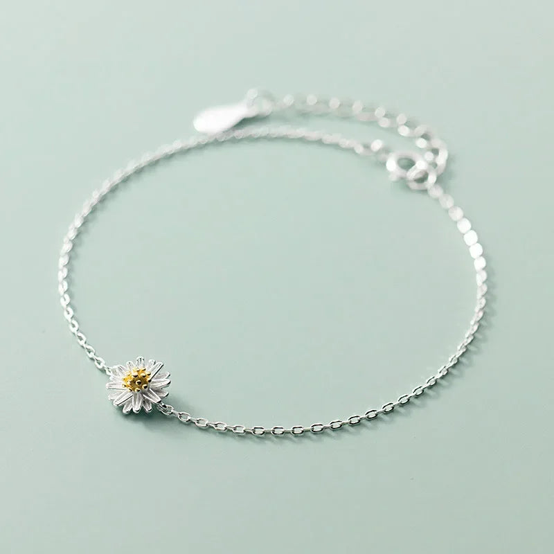 Romantic Marguerite Flower Bracelet DS1119