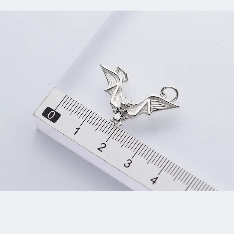 Circle Bat Charm Pendant DIY Accessories DZ445