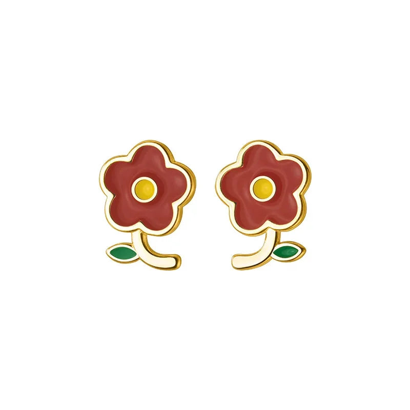Flower Stud Earrings DA3152