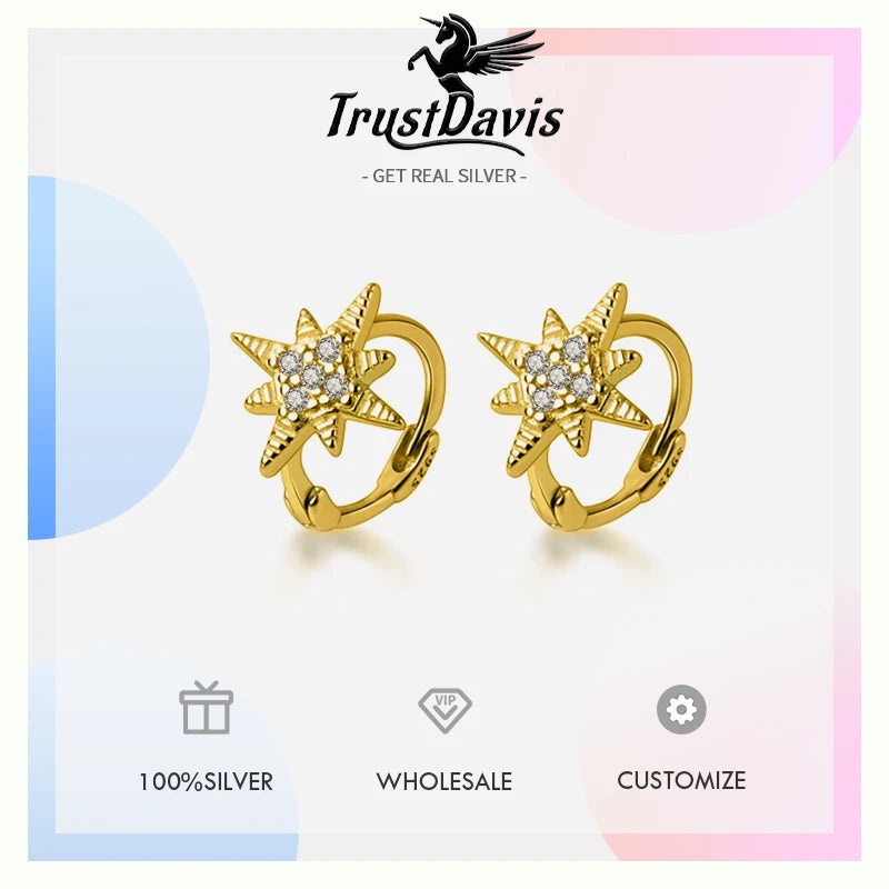INS Star Mini Hoop Earring DA1601