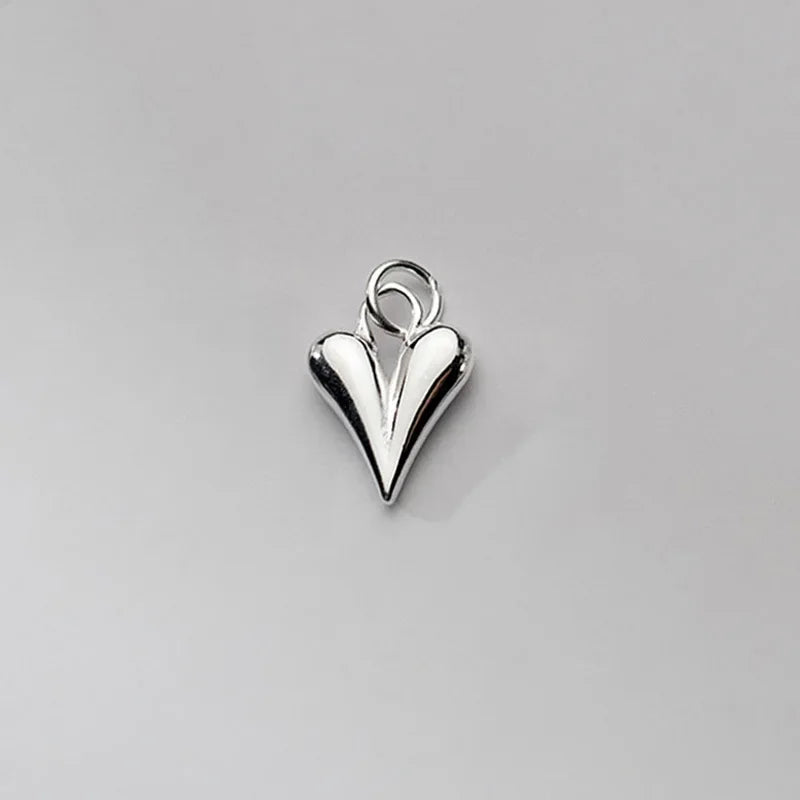 Heart Pendant DIY Necklace Accessories Jewelry HY948