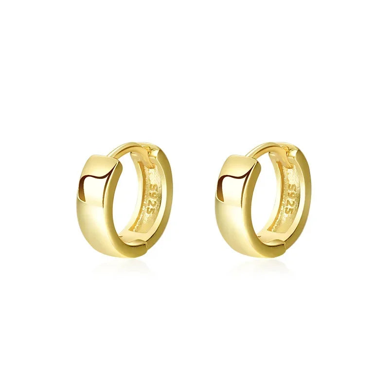 18K Gold Mini Hoop Earring LB132