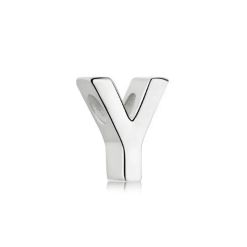 26 Letter Silver Necklace DA3148