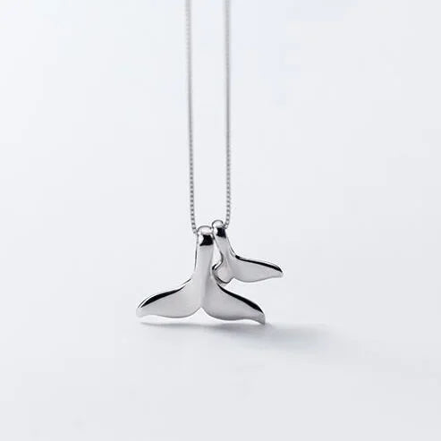 2 Sea-Maid Fishtail Pendant Chokers Necklaces DS847