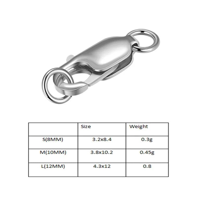 Square Lobster Drop Spring Buckle DZ764