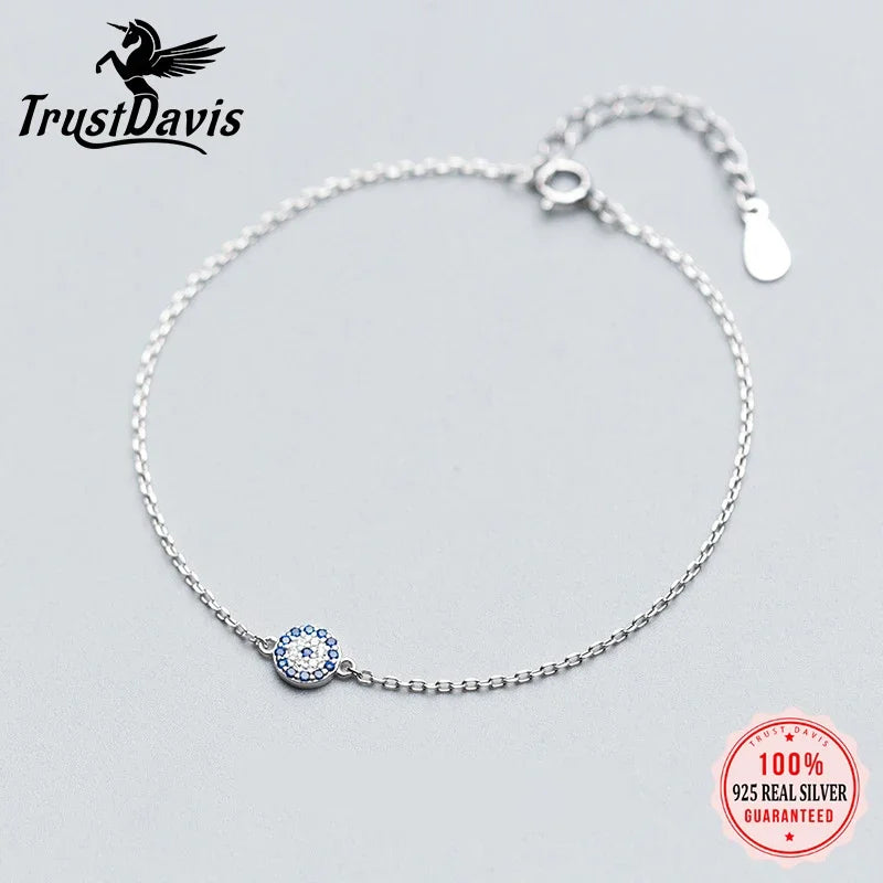Round Eye CZ Bracelet DS966