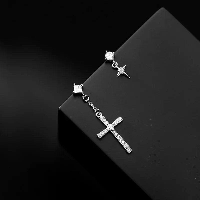Sweet Charm Cross Stud Earrings DA2797
