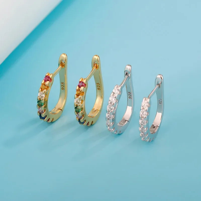 Colors Dazzling Hoop Earrings DS4320