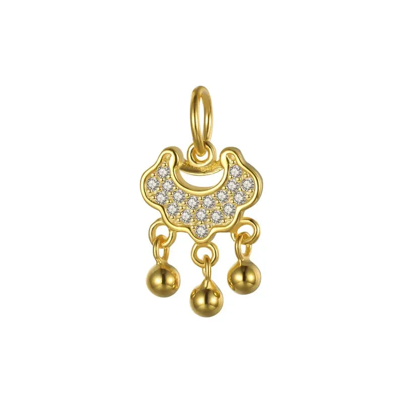 longevity lock Pendant Handmade DIY Accessories HY575