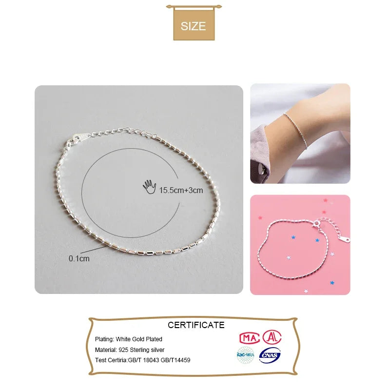 Fashion Women's Jewelry Chain 19.5cm Anklets DA121