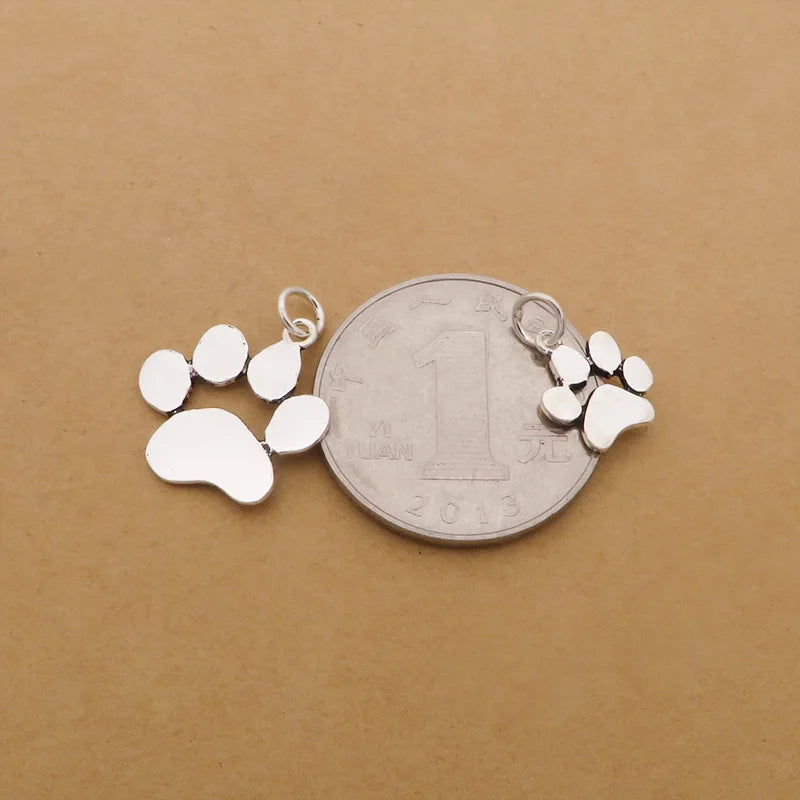 Cat Claw Pendant DIY Necklace Bracelet Accessories Fine S925 Jewelry HY806