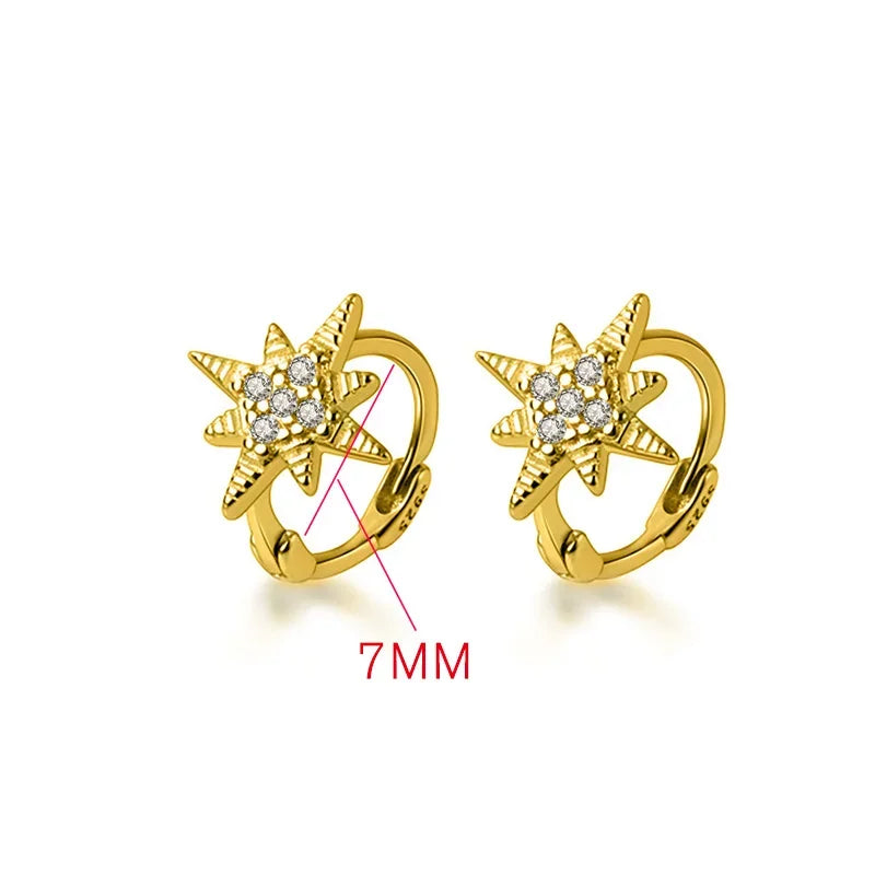 INS Star Mini Hoop Earring DA1601