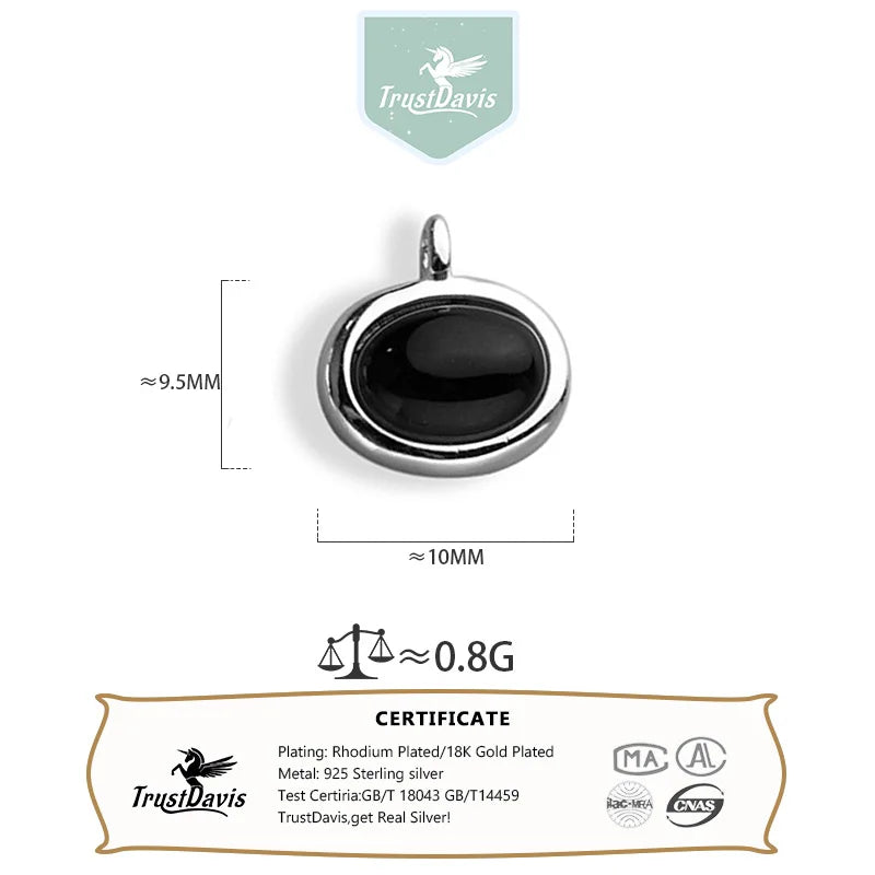 Ellipse Bright Charm Pendant DZ1789