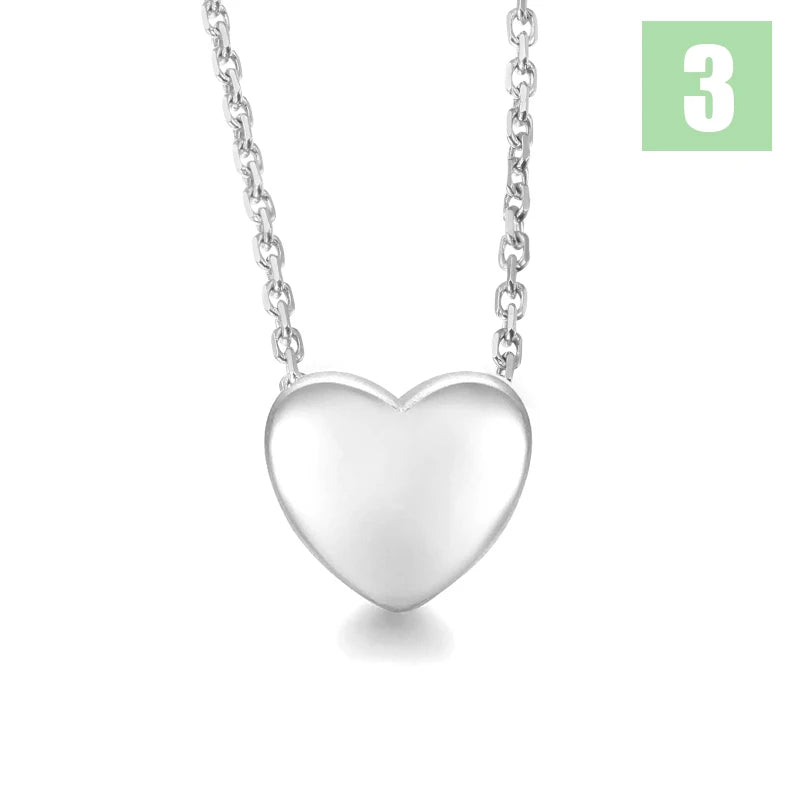 Necklace Butterfly Heart Pendant DS4036
