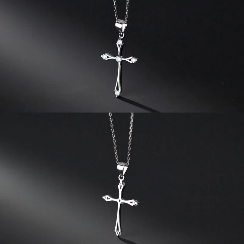 Charm Necklace Cross Pendant DS3864