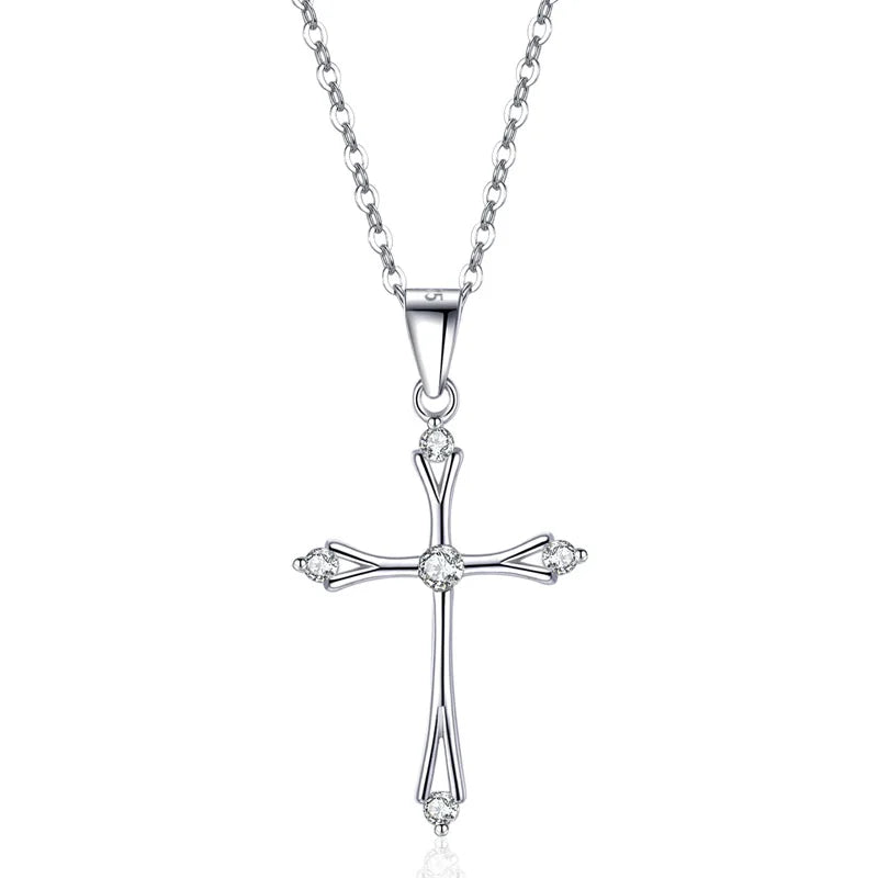 Charm Necklace Cross Pendant DS3864