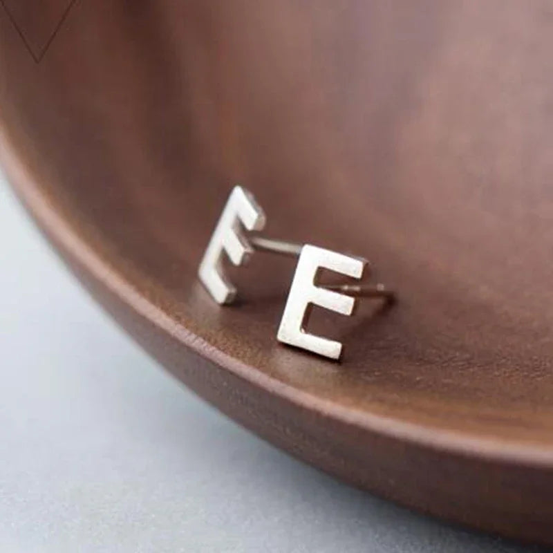 A~Z 26 English Letters Stud Earring DS928