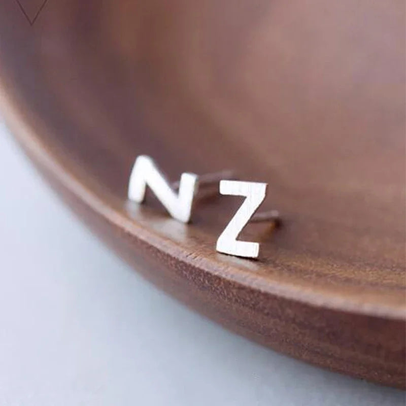 A~Z 26 English Letters Stud Earring DS928