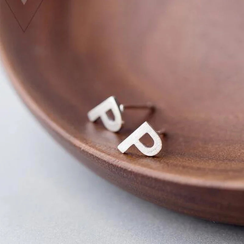 A~Z 26 English Letters Stud Earring DS928