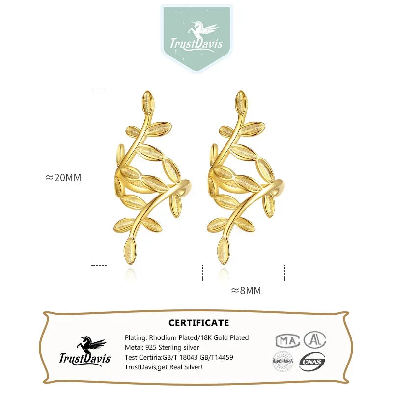 Hollow Branch Ear Cuff Clip on Earrings DS748