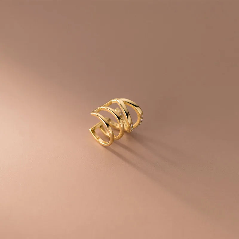 Clip Earrings For Women Dazzling Zircon Earring DA2820