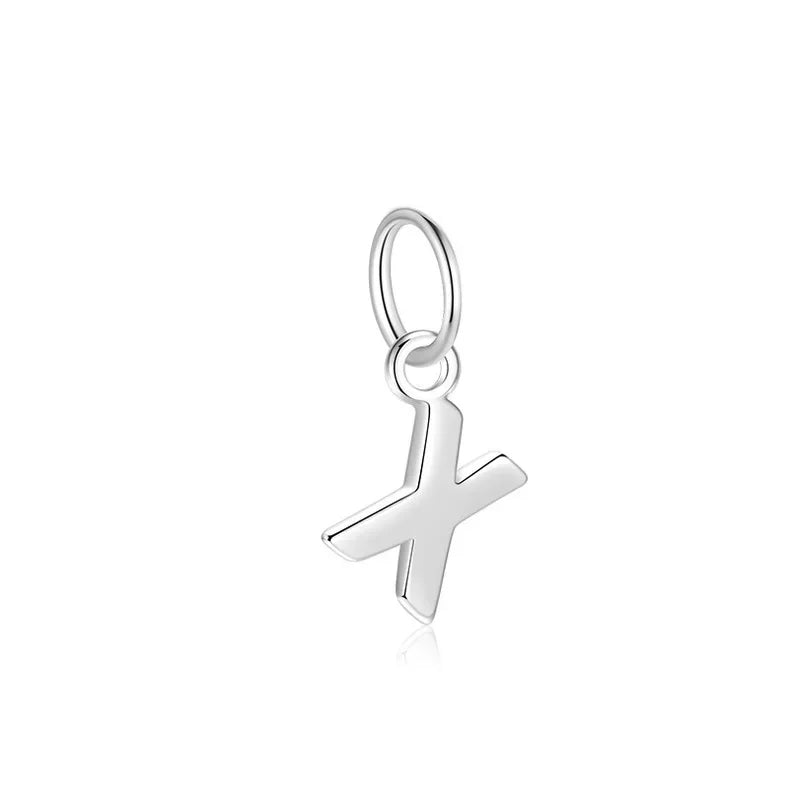26 Letters Charm Pendant DIY Fit Necklace Fine Jewelry Accessories DH0020