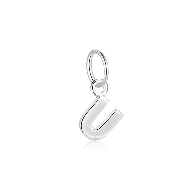 26 Letters Charm Pendant DIY Fit Necklace Fine Jewelry Accessories DH0020