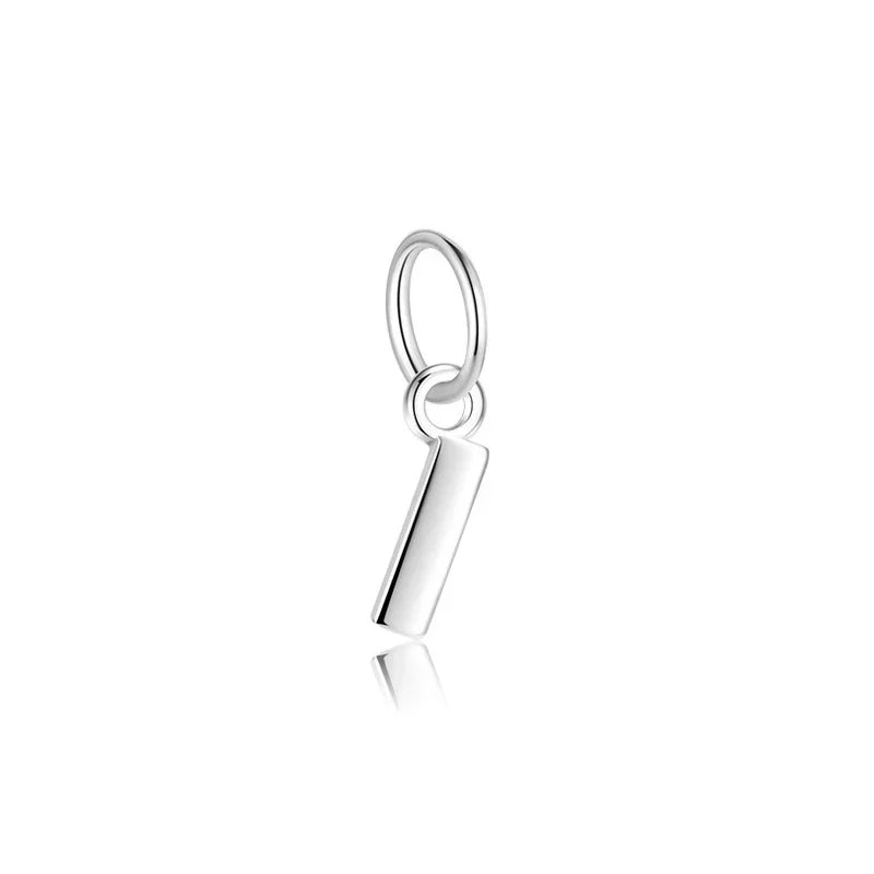 26 Letters Charm Pendant DIY Fit Necklace Fine Jewelry Accessories DH0020