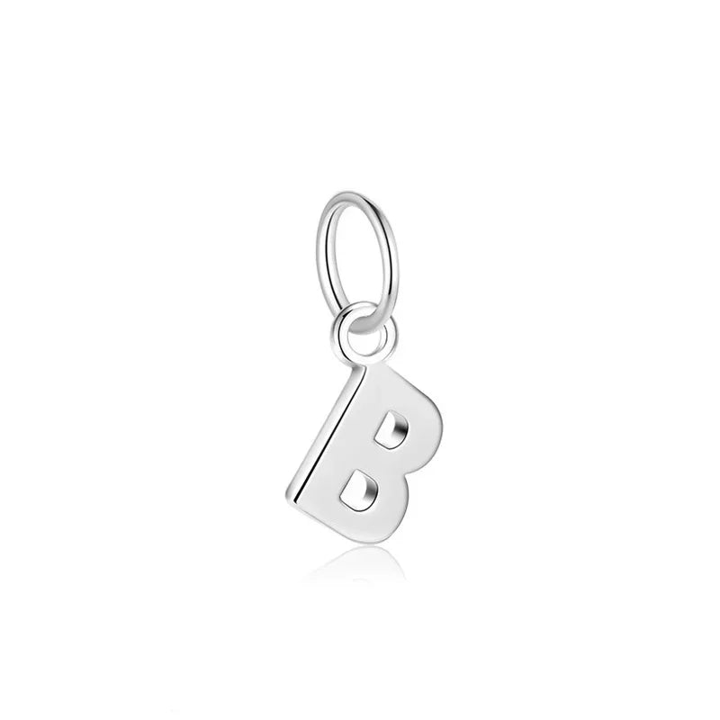 26 Letters Charm Pendant DIY Fit Necklace Fine Jewelry Accessories DH0020