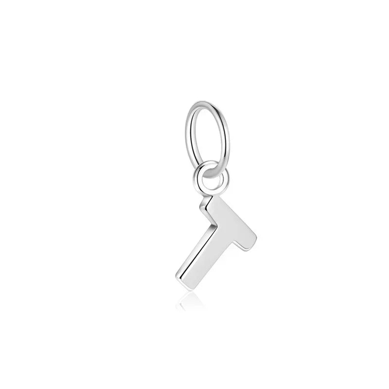 26 Letters Charm Pendant DIY Fit Necklace Fine Jewelry Accessories DH0020