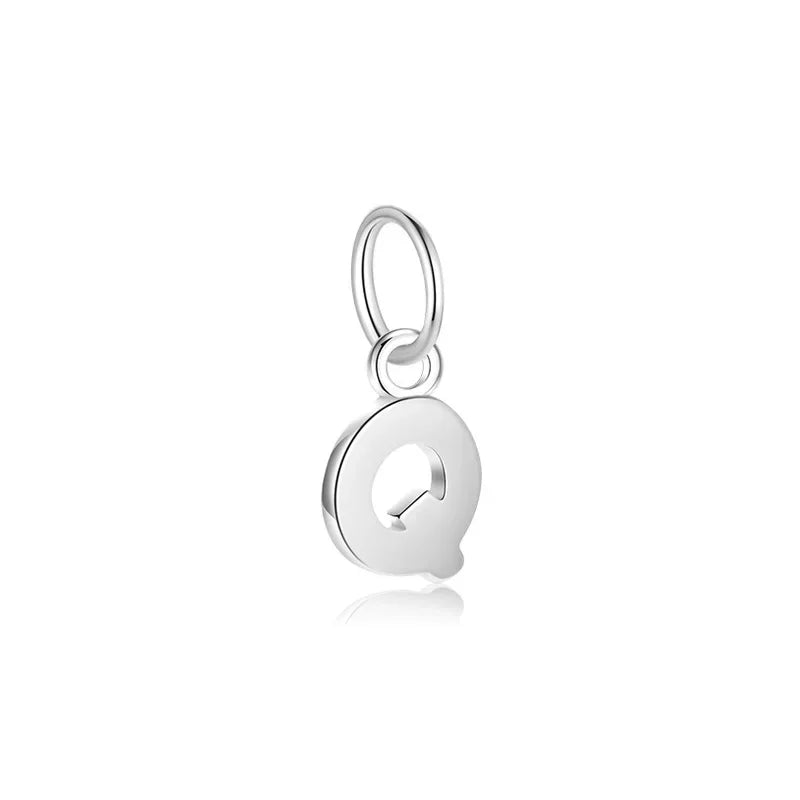 26 Letters Charm Pendant DIY Fit Necklace Fine Jewelry Accessories DH0020