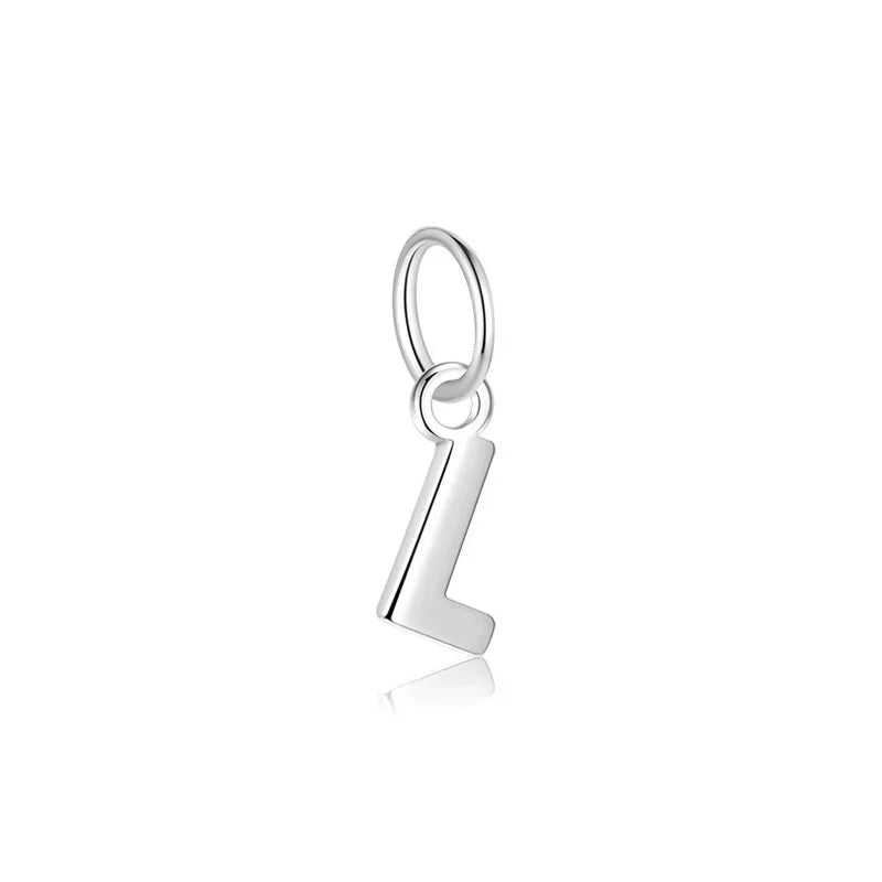 26 Letters Charm Pendant DIY Fit Necklace Fine Jewelry Accessories DH0020